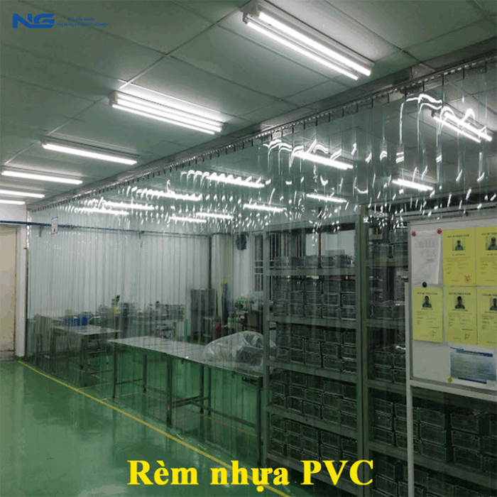 Rèm Nhựa PVC Ngăn Lạnh - Ảnh 2
