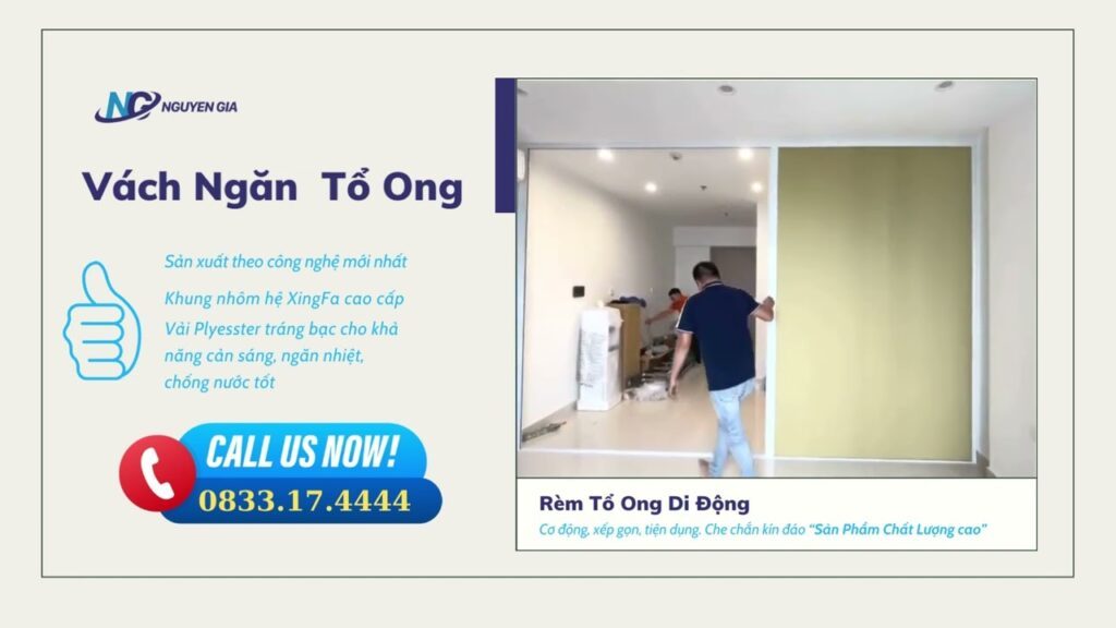 Vách ngăn tổ ong cho nhà ống