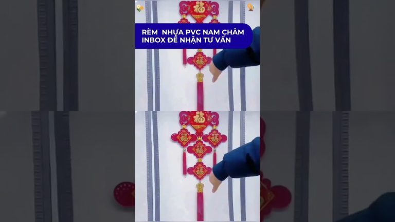Video rèm nhựa PVC nam châm từ tính Nguyễn Gia