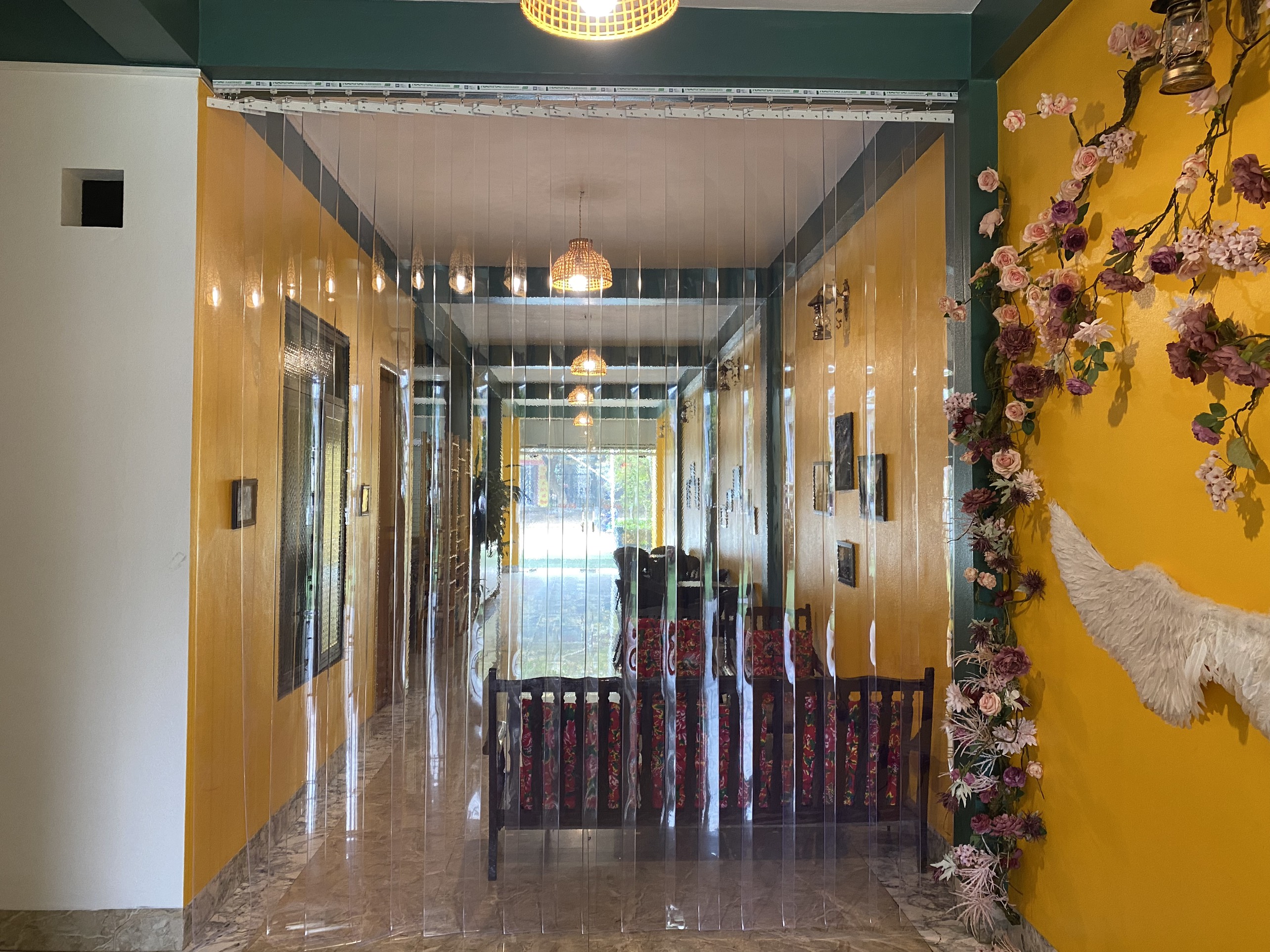 Rèm nhựa PVC xoay lật