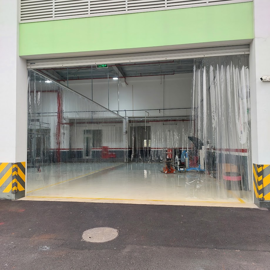 Rèm nhựa PVC kéo sun