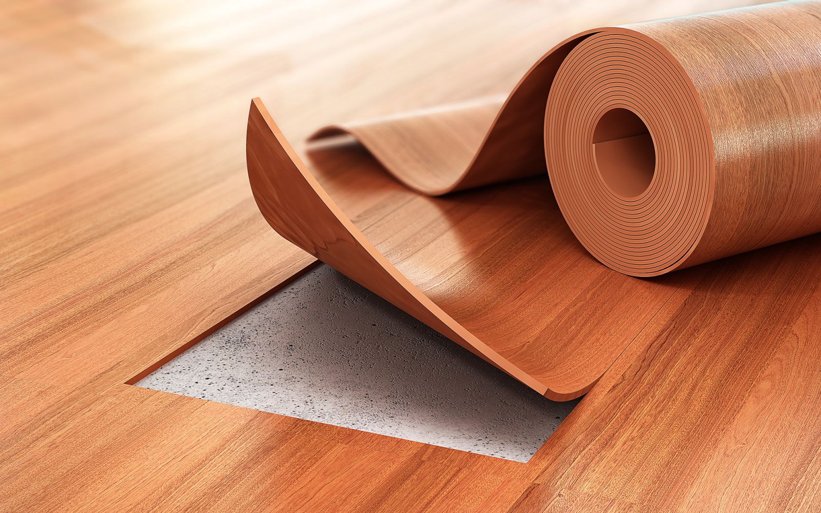 Sàn nhựa vinyl dạng cuộn