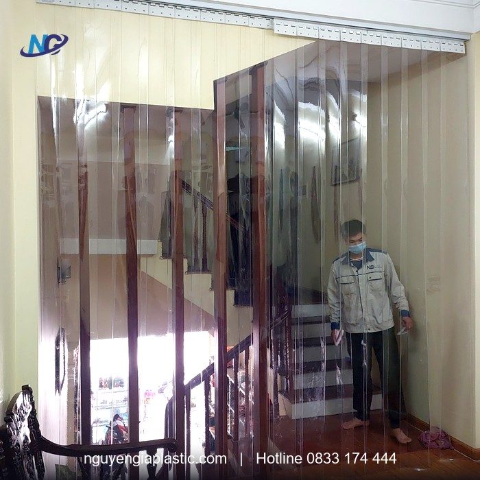 Rèm nhựa PVC tại Gia Lai - Nguyễn Gia