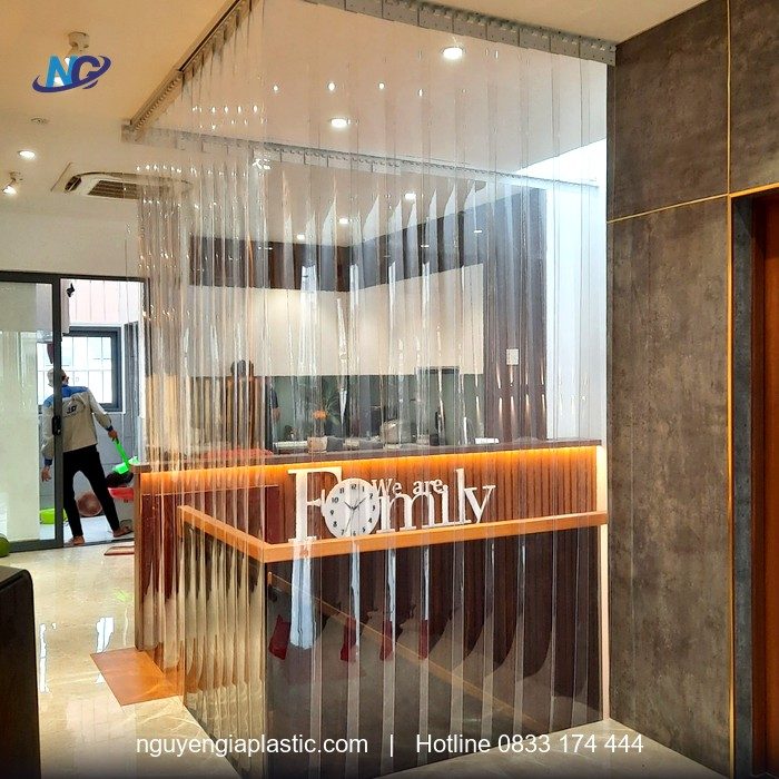 Rèm nhựa PVC tại Khánh Hòa - Nguyễn Gia