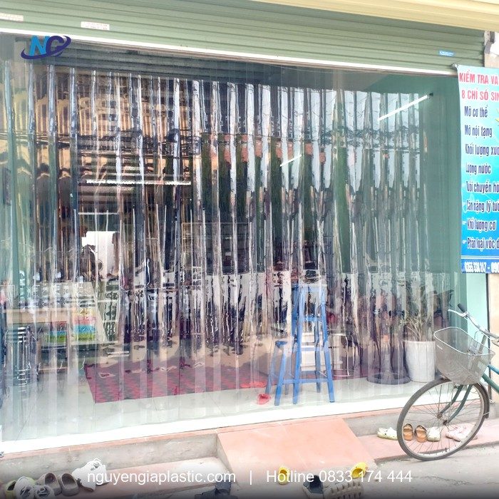 Rèm nhựa PVC tại Quảng Ngãi - Nguyễn Gia