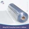 Màng Nhựa PVC Trong Dày 0.2mm x 1.600mm dạng cuộn