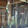 Rèm cuốn nhựa trong lắp nhà hàng